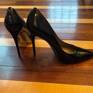 Black patent leather Sam Edelman high heels. Never worn!